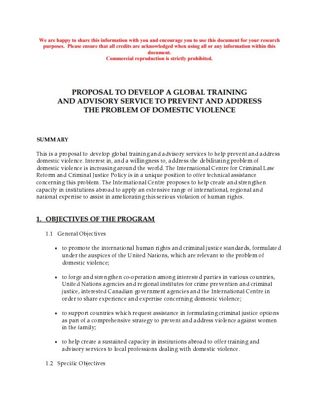 qualitative research proposal on domestic violence