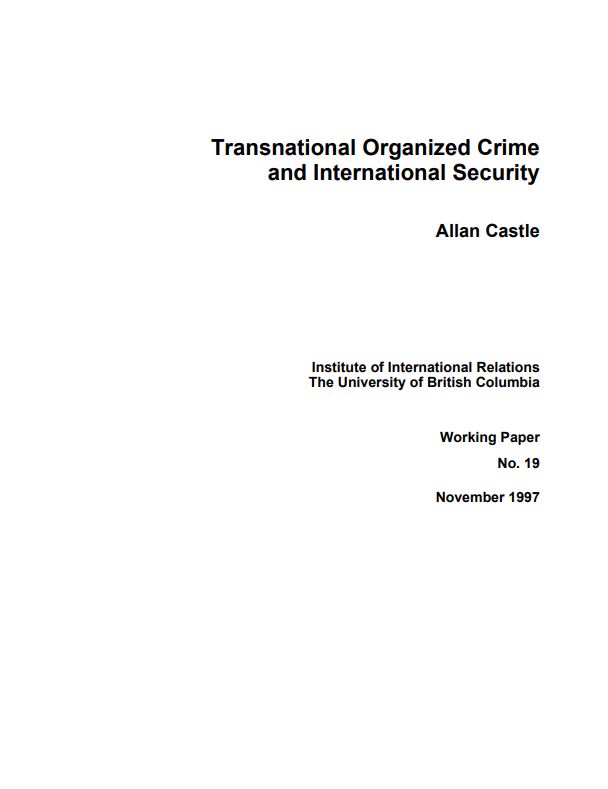 transnational crime essay