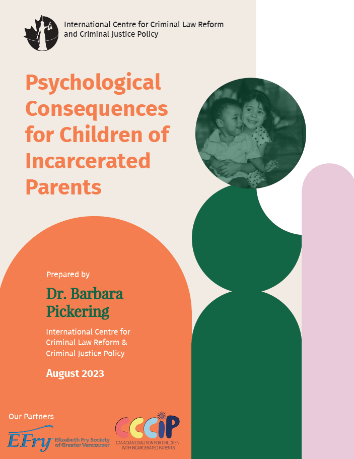 Psychological Consequences for Children of Incarcerated Parents